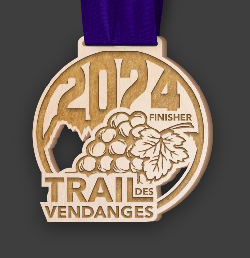 Médaille Finisher Trails 2024